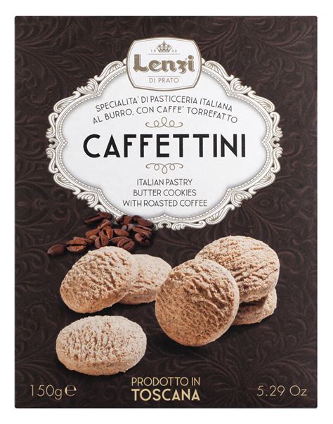Caffettini - Pasticcini al Caffe, gebak met koffie, Lenzi, 150g ...