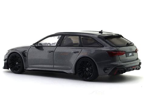 Broken Acrylic case : 2022 Audi RS6-R C8 ABT grey 1:43 Solido diecast ...