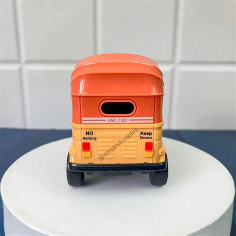 Auto Rickshaw Adventure: Pull-Back Toy | HMC-1991– KidsROAR