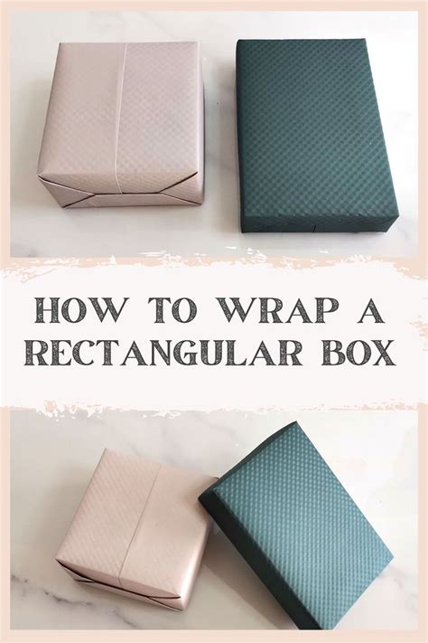 Image result for Wrapping Rectangular Box with Paper