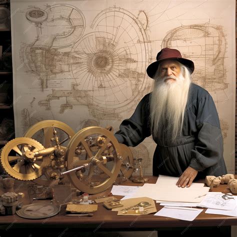 Premium Photo | Leonardo Da Vinci and his inventions