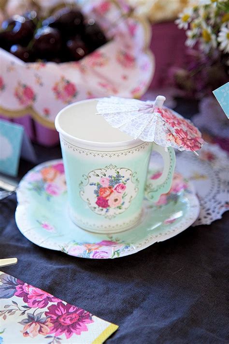 TalkingTables Talking Tables Truly Scrumptious Vintage Floral India | Ubuy