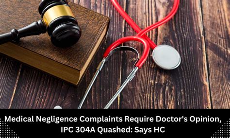 Medical negligence complaint cannot be entertained without opinion of ...