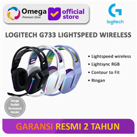 Promo Logitech G733 LIGHTSPEED Wireless RGB 7.1 Surround Gaming Headset ...