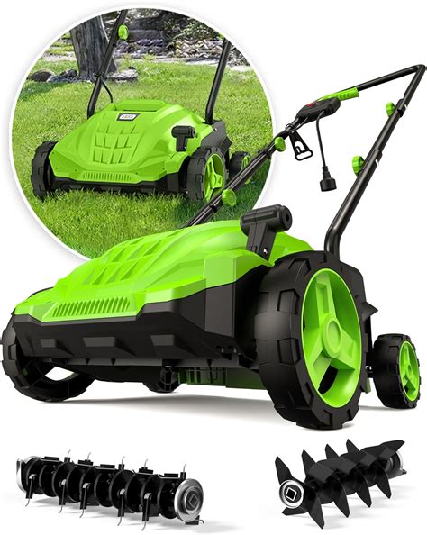 SWIPESMITH 16” Electric Lawn Dethatcher Scarifier, India | Ubuy