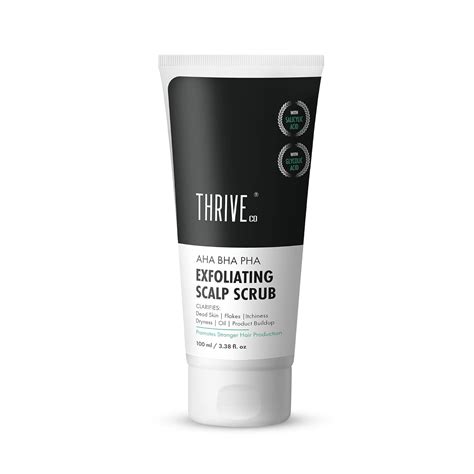 Buy ThriveCo AHA BHA PHA Exfoliating Scalp Scrub, 100ml | For Scalp ...