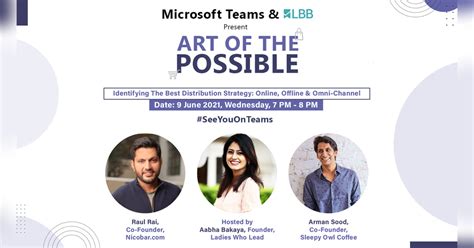 LBB x MS Teams: Art Of The Possible Webinar | LBB