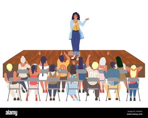 Speech Stage Cartoon 的图像结果