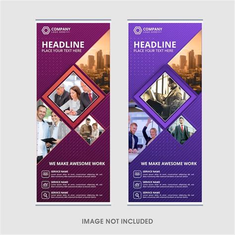 Standing banner collage Images - Free Download on Freepik