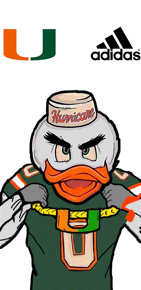 Miami Hurricanes Ibis Logo