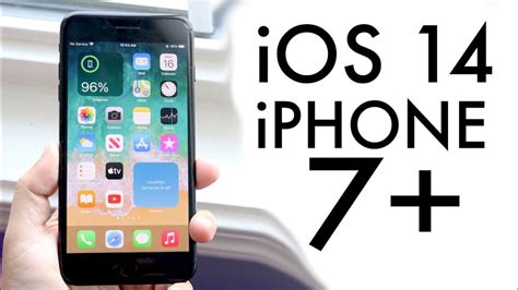 iOS 14 OFFICIAL On iPhone 7 Plus! (Review) - YouTube