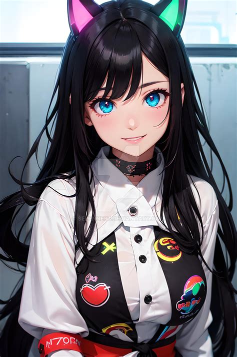 Anime girl by selenne97 on DeviantArt