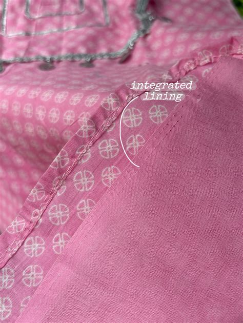 Hemlata Baby Pink Collar Puffed Sleeves Kurti – Rahja