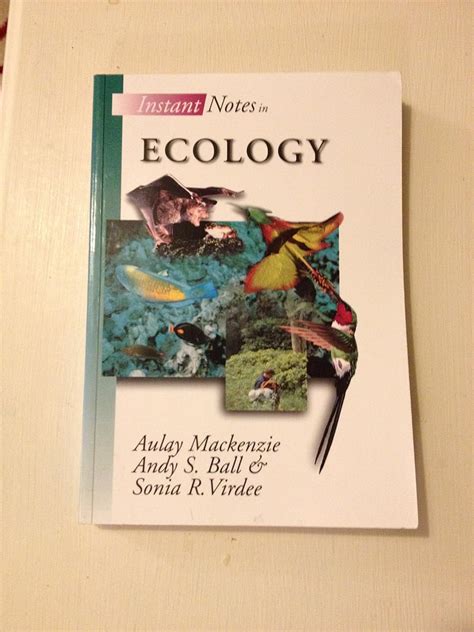 Buy Instant Notes Ecology Book Online at Low Prices in India | Instant ...