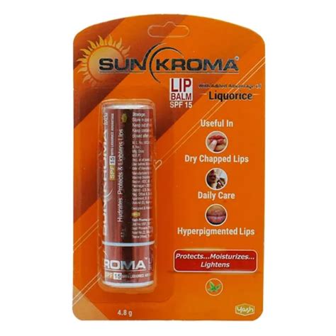 Buy Generic Sunkroma Lip Balm SPF 15, 4.8gm Online at Low Prices in ...