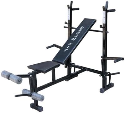 DREAM FIT 8in1 Multipurpose Gym Bench for Home Workout - Exercise Bench ...