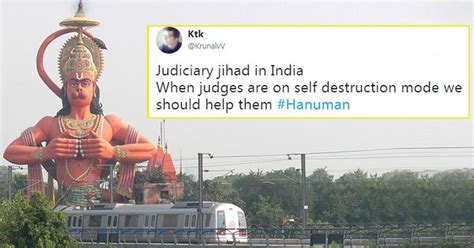 Court Wants To Airlift 108-Feet Hanuman Statue To Fix Traffic At Karol ...