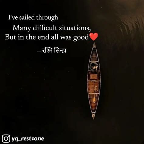 Many difficult situations... | Quotes & Writings by रश्मि सिन्हा ...