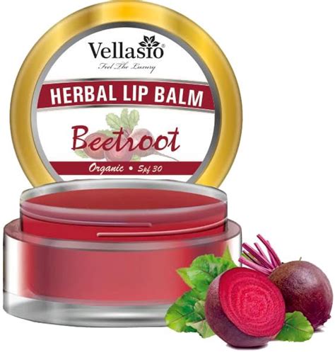 Buy Vellasio Beery Juice Blast Lip Balm with SPF 30/Formulated with ...