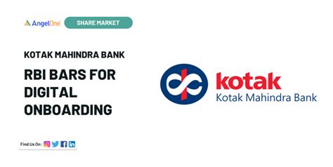 RBI Bars Kotak Mahindra Bank For Digital Onboarding and Credit Card ...