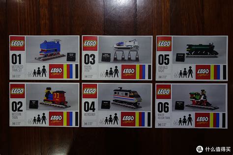 #本站首晒# LEGO 乐高 4002016 火车50周年员工限量版_木制积木_什么值得买