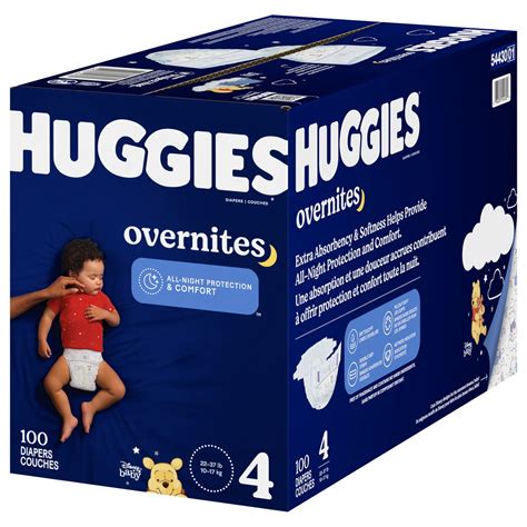 Huggies Overnites Nighttime Baby Diapers, Size 4, 100ct 100 ct | Shipt