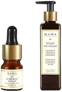 Kama Ayurveda Bringadi Hair Cleanser, 200 ml & Kama Ayurveda Kumkumadi ...