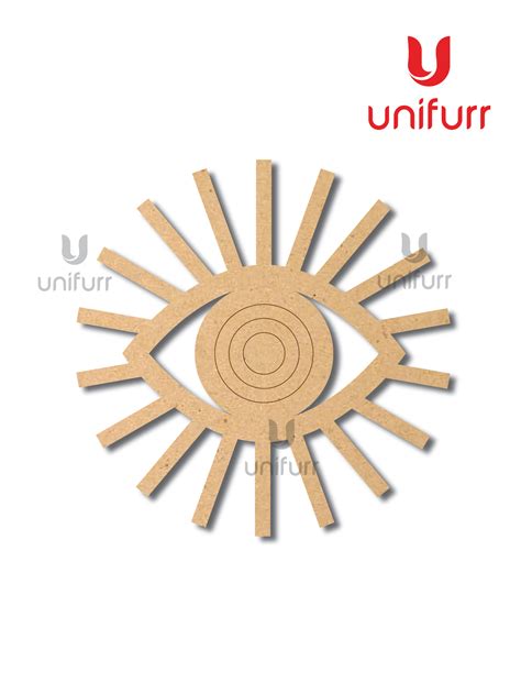 Evil Eye 1 -Lipan Pre-marked MDF – Unifurr