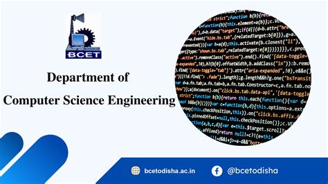 Computer Science Engineering - Balasore College Of Engineering and ...