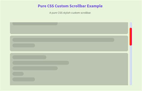 Image result for Custom Scrollbar CSS