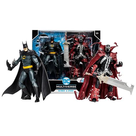 Buy McFarlane - DC Multiverse - Batman & Spawn 7" Action Figure 2-pack ...