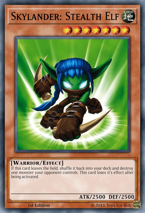 Skylander Stealth Elf Yu-Gi-Oh! by SauceMasterTheLegend on DeviantArt