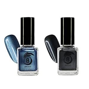Buy Beromt Pearl Nail Polish, Nail Art, Multi Colors, Gel Effect ...