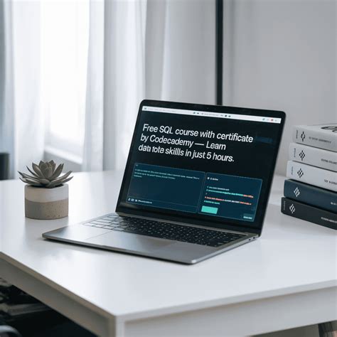 Free SQL Course with Certificate by Codecademy – Learn Data Skills in ...
