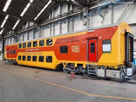 indian railways: Rail Coach Factory Kapurthala rolls out semi high ...