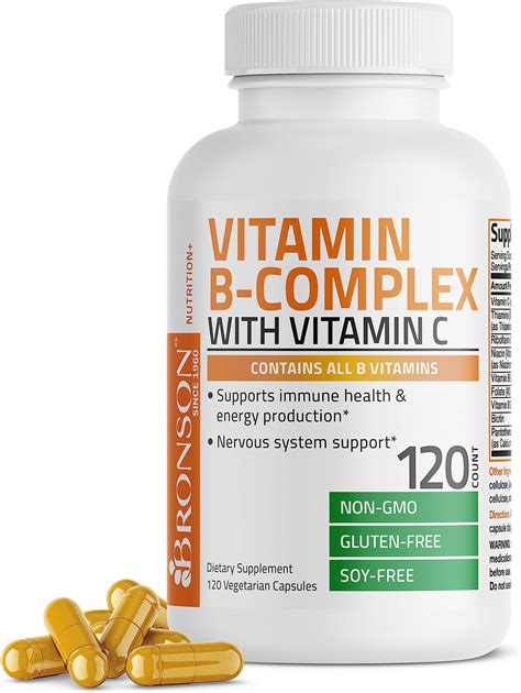 Amazon.com: 365 by Whole Foods Market, Vitamin B Stress Complex with ...