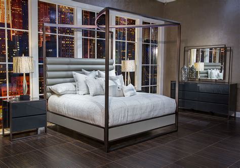 Canopy Bedroom Metro Lights Collection By Michael Amini
