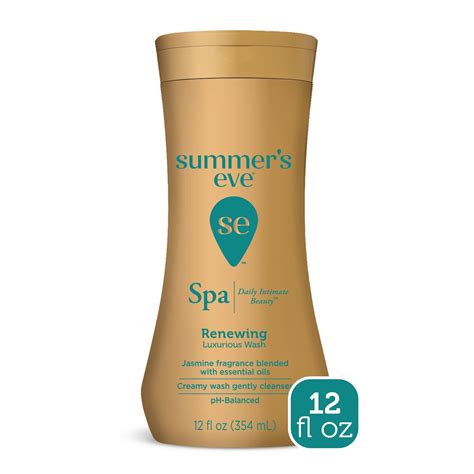Summer's Eve Spa Daily Intimate Wash, Jasmine Scented pH-Balanced Feminine Wash, 12 oz - itFRESH