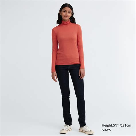 Uniqlo T-Shirts & Tops Website Online Shopping - Uniqlo Heattech Ultra ...