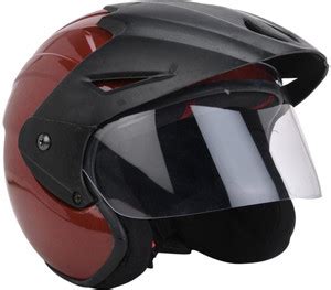 GTB NANO HELMET OPEN FACE-RED Motorbike Helmet - Buy GTB NANO HELMET ...