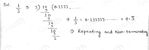 Difference Between Terminating and All Decimal Form 的图像结果