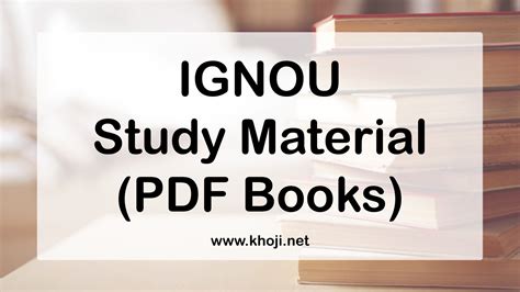 Image result for IGNOU Study Material