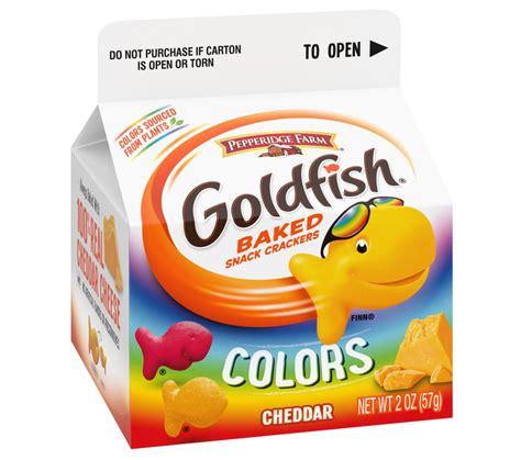 Goldfish Colors Nutrition