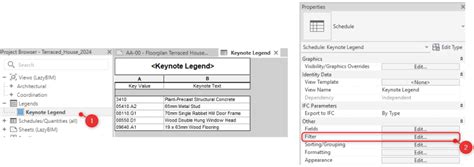 Image result for Smart Keynotes Revit