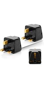 Type-G Plug Adapter UK Converter