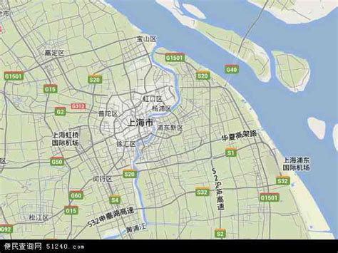 上海浦东新区最新地图--要电子版图片-