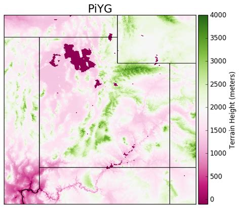 Python True Color Map 的图像结果