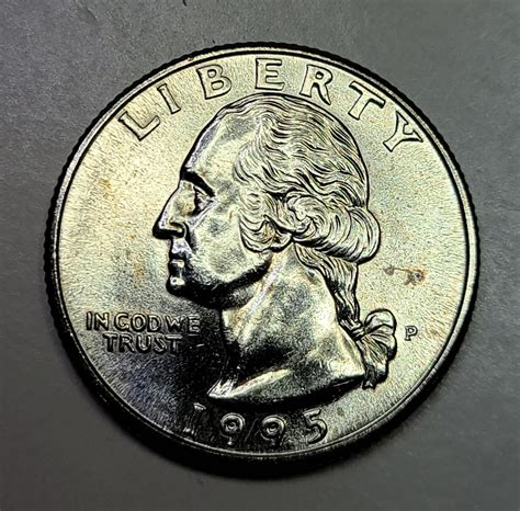 1995-P Washington Quarter MS-65 (GEM) - For Sale, Buy Now Online - Item ...