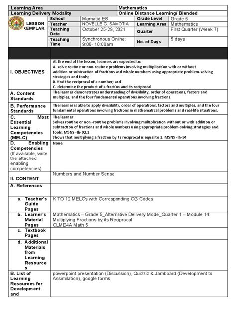 Image result for Tutorial for Grade 5 Math 1st Week