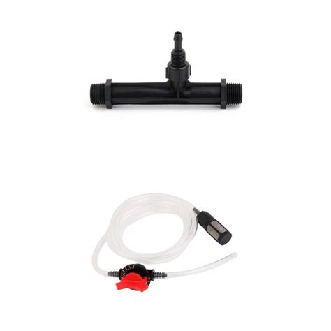 FLAWISH 1/2inch Garden Irrigation Venturi Fertilizer Injector + Switch ...